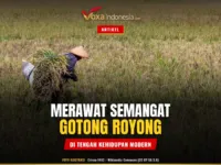 Foto ilustrasi: Merawat Semangat Gotong Royong di Tengah Kehidupan Modern