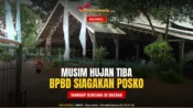 Foto ilustrasi: Musim Hujan Tiba, BPBD Daerah Siagakan Posko Tanggap Bencana