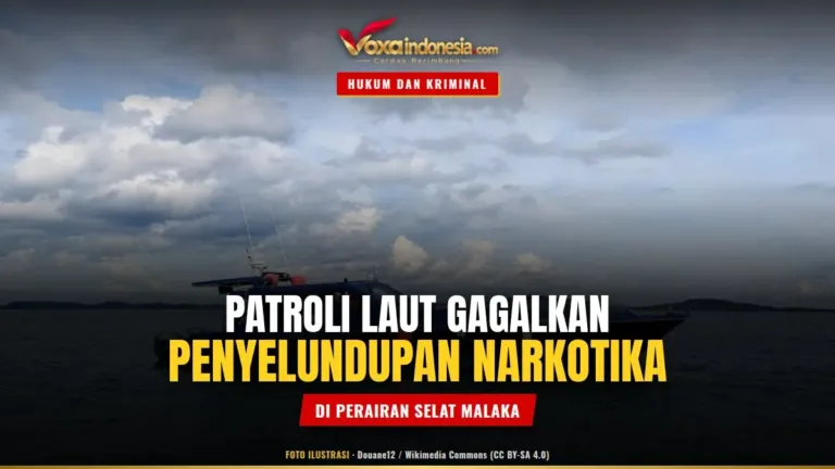 Foto ilustrasi: Patroli Laut Gagalkan Penyelundupan Narkotika di Perairan Selat Malaka