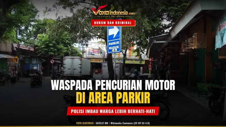 Foto ilustrasi: Polisi Imbau Warga Waspadai Modus Pencurian Motor di Area Parkir